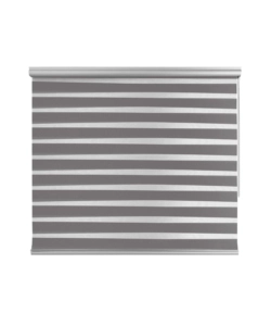 TENDA A RULLO DOPPIA "PLATINUM" ARGENTO, 60X250 CM