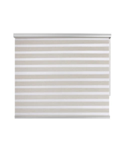 TENDA A RULLO DOPPIA "PLATINUM" LINO, 80X250 CM