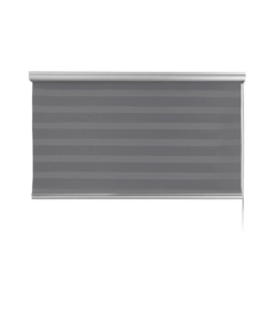 TENDA A RULLO DOPPIA "PLATINUM" ARGENTO, 140X250 CM