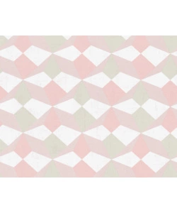 CARTA DA PARATI PARATO TNT ROMBI 3D ROSA