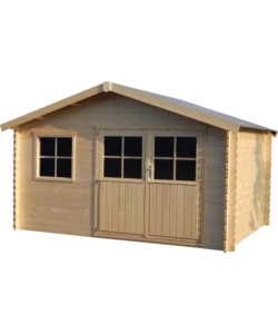CASETTA IN LEGNO DA GIARDINO DECOR ET JARDIN "FLODALIEN" IN ABETE BIANCO NORDICO 419X302X244 CM