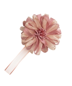 CALAMITA FIORE ORGANZA E NASTRO