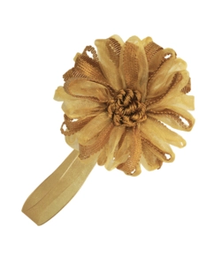 CALAMITA FIORE ORGANZA E NASTRO