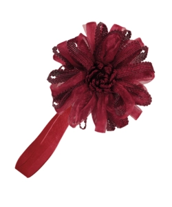 CALAMITA FIORE ORGANZA E NASTRO