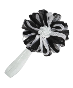 CALAMITA FIORE ORGANZA E NASTRO