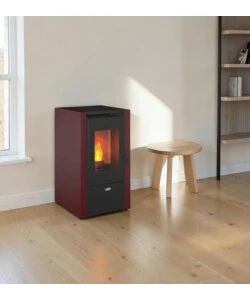 Stufa a pellet Canadian Stove "Nevada 7L" bordeaux 6,2 kW