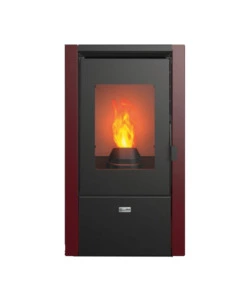 STUFA A PELLET CANADIAN STOVE "NEVADA 7" BORDEAUX 6,2 KW