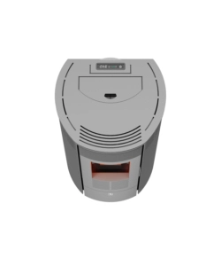 STUFA A PELLET CANADIAN STOVE "COLUMBIA 10" GRIGIO 7,8 KW