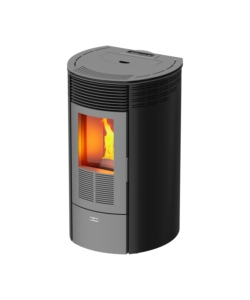 STUFA A PELLET CANADIAN STOVE "COLUMBIA 10" NERO 7,8 KW