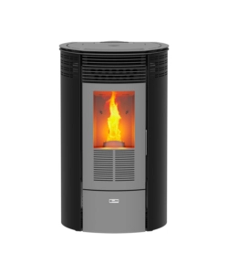 STUFA A PELLET CANADIAN STOVE "COLUMBIA 12" NERO 8,7 KW
