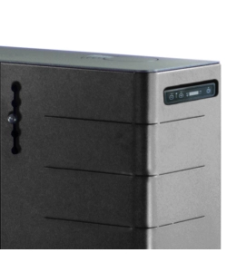 STUFA A PELLET SLIM CANALIZZATA CANADIAN STOVE "SLIM 8C" GRIGIO PUNTINATO 7,48 KW