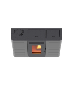 TERMOSTUFA A PELLET SLIM CANADIAN STOVE "SLIM 16" NERO 15 KW