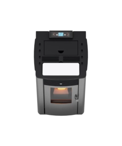 TERMOSTUFA A PELLET CANADIAN STOVE "IDRO 14" BIANCO 13,8 KW