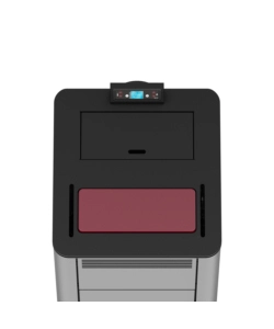 TERMOSTUFA A PELLET CANADIAN STOVE "IDRO 20" BORDEAUX 18 KW