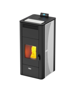 TERMOSTUFA A PELLET CANADIAN STOVE "IDRO CERAMIC 20" BIANCO 18 KW