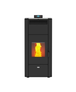 TERMOSTUFA A PELLET CANADIAN STOVE "IDRO CERAMIC 20" BIANCO 18 KW