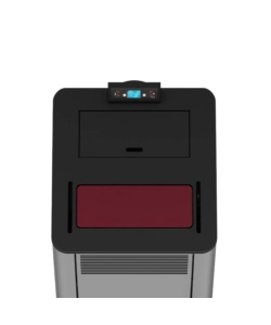 TERMOSTUFA A PELLET CANADIAN STOVE "IDRO CERAMIC 28" BORDEAUX 25,8 KW