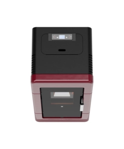 TERMOSTUFA A PELLET CANADIAN STOVE "IDRO CERAMIC 14" BORDEAUX 13,8 KW