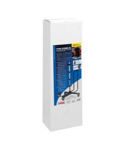 CARRELLO PORTA CERCHI E PNEUMATICI LAMPA CON SUPPORTO AD ASTA, PORTATA MASSIMA 100 KG - 15957