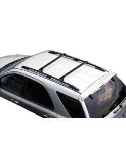 COPPIA BARRE PORTATUTTO SNAP-FIT STEEL TELESCOPICHE IN ACCIAIO - MIS. 1 - 80÷111 CM  N15010
