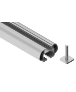 COPPIA BARRE PORTATUTTO IN ALLUMINIO ALUMIA - S - 108 CM  N15024
