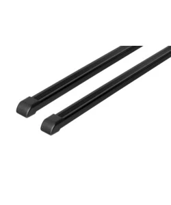 COPPIA BARRE PORTATUTTO IN ACCIAIO SEZIONE QUADRA - L - 127 CM  N15021