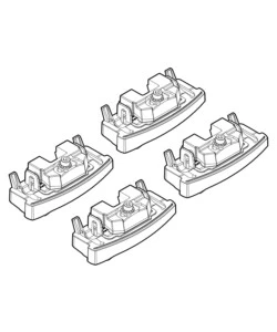 KIT ATTACCHI PER BARRE AUTO PORTATUTTO ALFA MITO 09/08  N21100