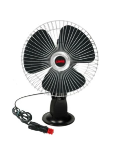 Ventilatore  con ventosa per auto lampa "Chrome Fan" 16W