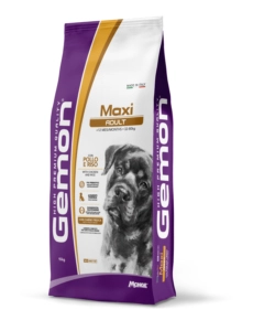 CROCCHETTE PER CANI MONGE "GEMON" ADULTO DI TAGLIA GRANDE CON POLLO 15 KG