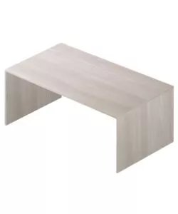 SCRIVANIA RIFINITA IN OLMO, 150x73x73 CM