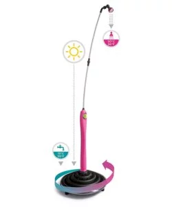 DOCCIA SOLARE SUNNY STYLE CON ACQUA CALDA DA ESTERNO - FUCSIA