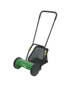 TASAERBA MANUALE ELICOIDALE RIBIMEX RAZERB TAGLIO 30CM CON CESTO DI RACCOLTA