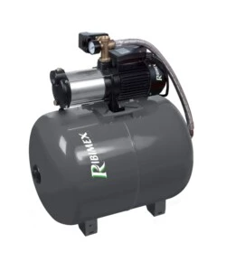 COMPRESSORE 100 L CON POMPA 5 TURBINE AUTOADESCANTE - RIBIMEX