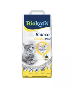 LETTIERA IGIENICA PER GATTI BIOKAT'S "BIANCO EXTRA" 10 KG