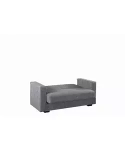 DIVANO LETTO "NORA" 2 POSTI GRIGIO, 155X80X87 CM