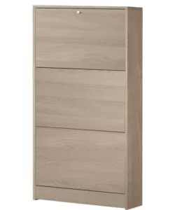 SCARPIERA OLMO CON 3 ANTE, 62X114X18 CM