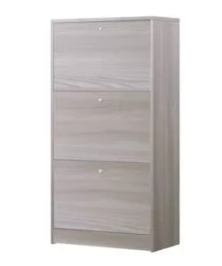 SCARPIERA OLMO CON 3 ANTE, 62X121X29 CM
