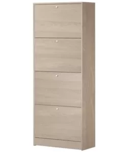 SCARPIERA OLMO CON 4 ANTE, 62X158X29 CM