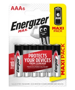 ENERGIZER Max AAA BP6 Maxipack