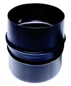 TUBO TRONCHETTO NERO SMALTATO MASCHIO/MASCHIO DN 80