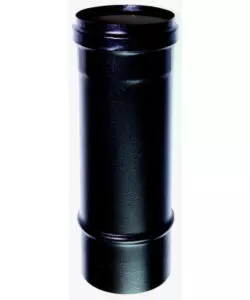 TUBO DIRITTO NERO SMALTATO 0,25 MT DN 100