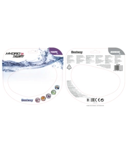 MASCHERA DA NUOTO PER RAGAZZI BESTWAY "HYDRO SWIM" COLORI ASSORTITI - COD. 22049