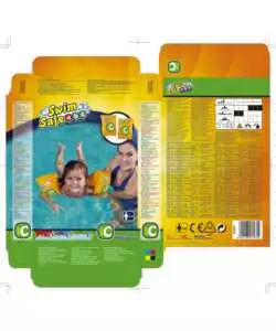 BRACCIOLI DA PISCINA PER BAMBINI BESTWAY "SWIM SAFE STEP C" 3-6 ANNI - COD. 32033