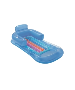 POLTRONA GONFIABILE CON SCHIENALE E PORTA BICCHIERE PER PISCINA BESTWAY 164X84 CM - COD. 43028