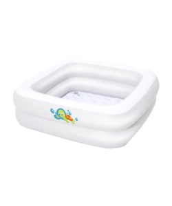 PISCINA GONFIABILE QUADRATA PER BAMBINI BESTWAY "BAGNETTO BABY" 86X86X25 CM - COD. 51116