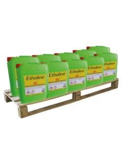 BIOETANOLO LIQUIDO TECNO AIR SYSTEM "ETHALINE" 10 TANICHE DA 10 LT - TOTALE DI 100 LITRI