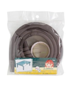PROTEGGI ANGOLI IN ROTOLO, COLORE MARRONE L. 1 MT..