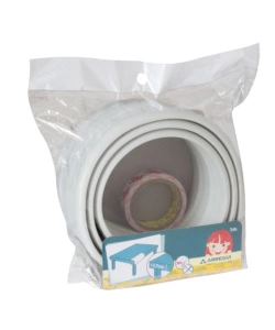 PROTEGGI ANGOLI IN ROTOLO, COLORE GRIGIO L. 1 MT..