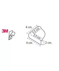 PROTEGGI ANGOLI (4 PZ.) MARRONE.