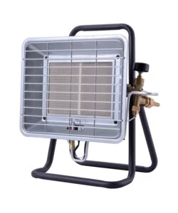 RISCALDATORE A GAS LIBERO POSIZIONAMENTO QLIMA "FGHX145" NERO 3500 W